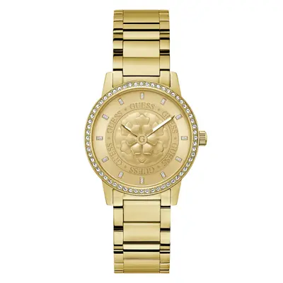 Guess Damen Uhr Armbanduhr PETAL GW0747L2 Edelstahl