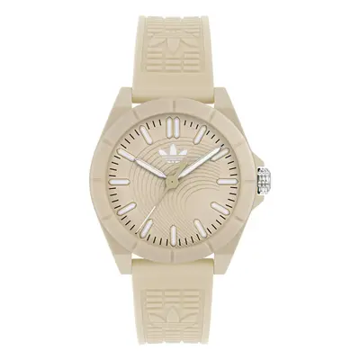 Adidas Unisex Uhr PROJECT FOUR Kunststoff beige AOST26040
