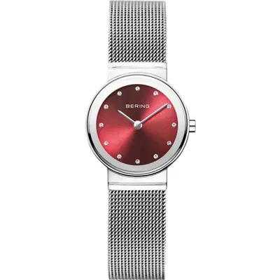 Bering Damen Uhr Armbanduhr Classic Collection - 10126-003 Meshband