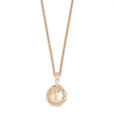 s.Oliver Jewel Damen Halskette Collier Silber Zirkonia Rosé SO1419/1 - 567039