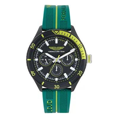 ASTON MARTIN Herren Uhr Analog Quarz AM FORMULA 1 MTFP1F501 Silikon