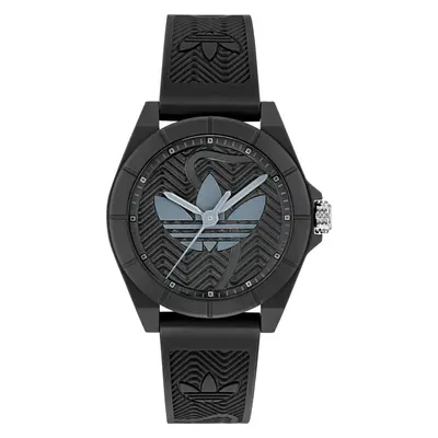 Adidas Unisex Uhr PROJECT FOUR Kunststoff schwarz AOST25033