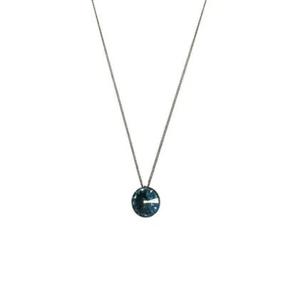 Konplott Halskette hängend Collier Rivoli hellblau Aquamarin