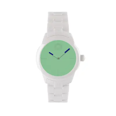KRAFTWORXS Damen Uhr Armbanduhr Full Moon Keramik FML 2lBLBL