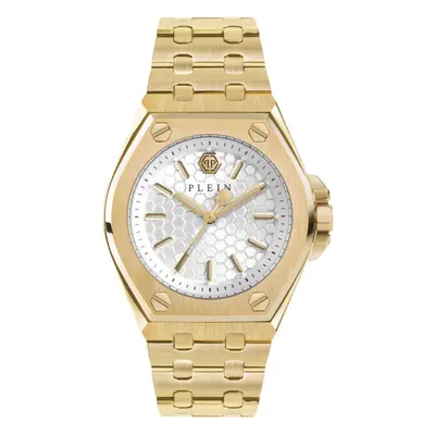 Philipp Plein Damen Uhr Analog Quarz PLEIN EXTREME LADY gold PWJAA0722 Edelstahl