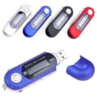 Mini USB MP3 Player Musik Player Digital LCD Bildschirm FM Radio USB Stick