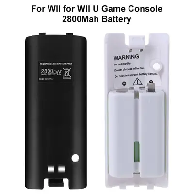 1/2 Stück Für Wii Wii U Fernsteuerung Controller Akku Wiederaufladbare Batterie