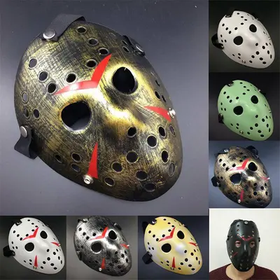 Horror Scary Hockey Halloween Maske Freddy Jason Voorhees Freitag Cosplay Kostüm