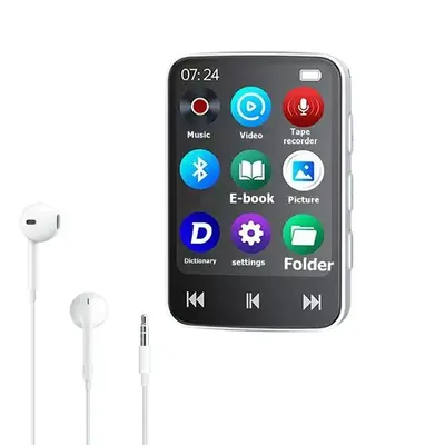 Tragbare Bluetooth MP3 MP4 Player Mini 1,8 Zoll LED Bildschirm Recorder E-Book