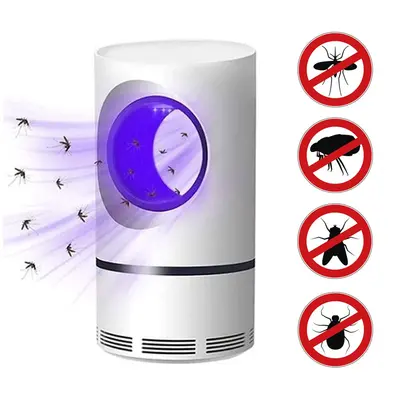 USB Elektrisch Insektenvernichter LED Licht Mückenfalle Lampe Moskito Killer