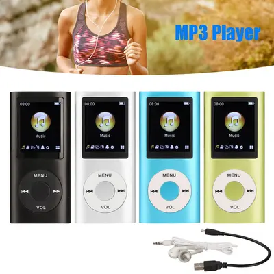 Tragbare MP3 Player Slim 1.8 Zoll LCD Bildschirm Verlustfreier Musik Player