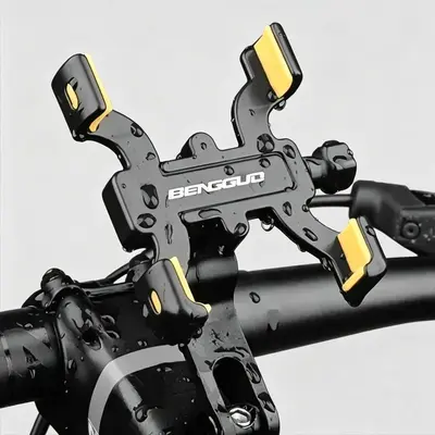360° Universal Fahrrad Handyhalterung für Motorrad Smartphone Lenker Halter