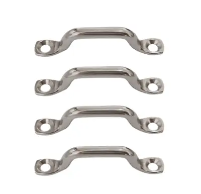 Gurtbügel für Gurtbreite bis 25mm Edelstahl Zurrbügel Riemenbügel 4 Stück