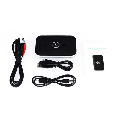 2in1 Bluetooth 5.3 Drahtlos Audio Empfänger Sender Transmitter 3,5mm AUX Adapter