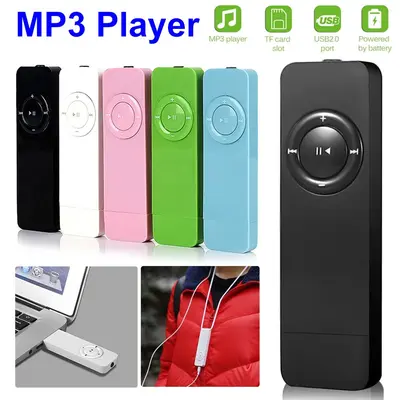 MP3 Player U Disk Flash Drive USB 2.0 Tragbar Verlustfreier Musik Media Player