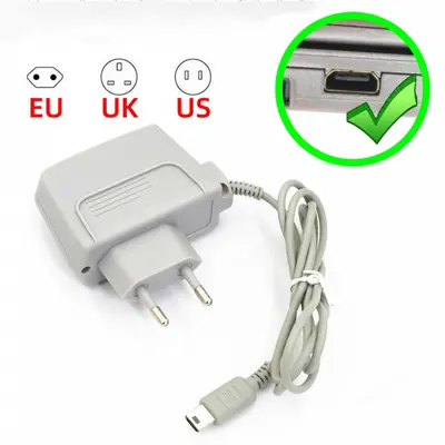 Für Nintendo NDS Lite NDSL AC Adapter Wand Ladegerät Netzteil Ladekable