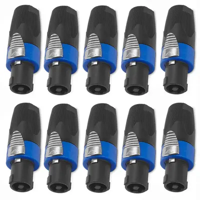 4 Pin NL4FC Audio Adapter Konverter Lautsprecherstecker NLT4X NL2FC 2/10 Stück