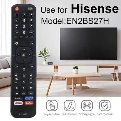 Ersatz Fernbedienung IR Infrarot EN2BS27H für Hisense TV 50R5 55R5 58R5 65R5
