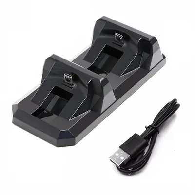 PS4 Doppel Ladestation Ladegerät für Sony PlayStation 4 Controller