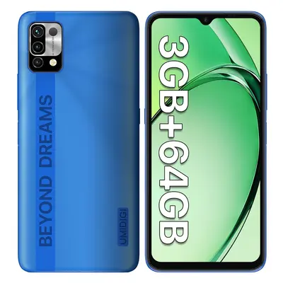UMIDIGI Power 5 3GB+64GB 6.53 Zoll 6150mAh Smartphone Android Ohne Vertrag Handy