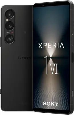 Sony Xperia 1 VI 256GB 12GB RAM Schwarz 6,5 Zoll Full HD 120 Hz 48 MP 12 GB Gut