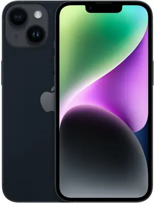 Apple iPhone 14 128GB Mitternacht (Ohne Simlock) (Dual-SIM) - Sehr Gut -