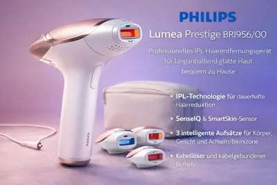 Philips Lumea Prestige IPL Haarentfernungsgerät (BRI956/00) Sehr Gut