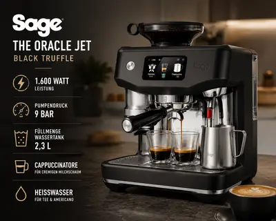 Sage - The Oracle Jet - Siebträgermaschine, Espressomaschine