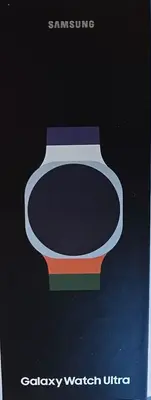 Samsung Galaxy Watch Ultra (2025) 47mm LTE Titanium Silver Armband Weiß