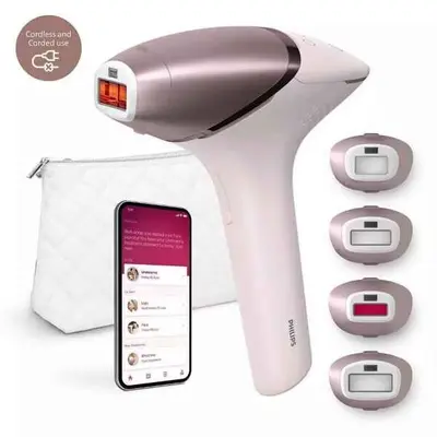 Philips Lumea IPL 9000 - IPL Haa­r­ent­fer­nungs­ge­rät mit SenseIQ - BRI958/00