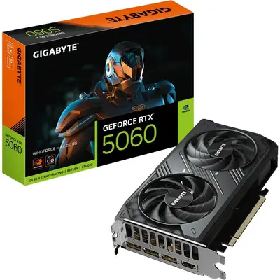 GigaByte GeForce RTX 5060 Windforce Max OC 8 GB GDDR7 128 Bit 28 Gbit/s