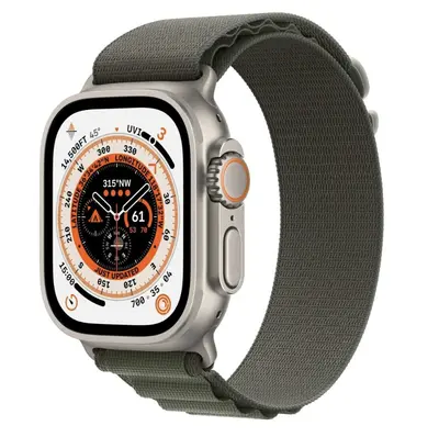 Apple Watch Ultra Titan Alpine Loop Grün Lager LTE GPS eSIM Unisex - Wie Neu -