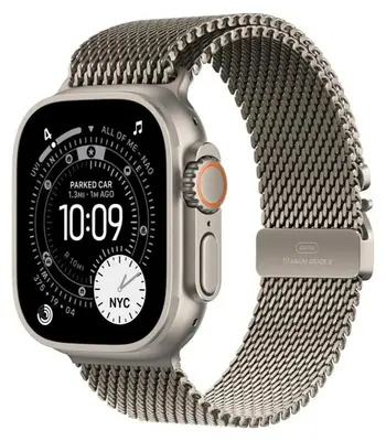 Apple Watch Ultra 3 Titanium Natural Milanese Loop Natural M 5G GPS eSIM Unisex