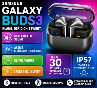 Samsung Galaxy Buds4 Black Zustand: Wie Neu