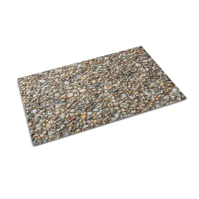 Schmutzfangmatte Anti-Rutsch Fußmatte Schutzmatte - Steiniger Strand