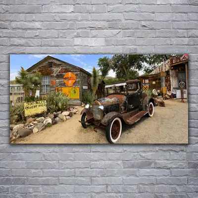 Leinwand-Bilder Wandbild Canvas Kunstdruck 120x60 Auto Architektur