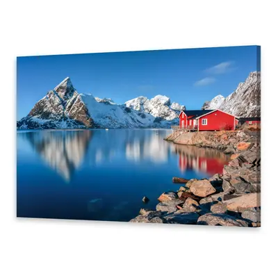 Leinwand-Bilder Wandbild Druck auf Canvas Kunstdruck Lofoten Norwegen