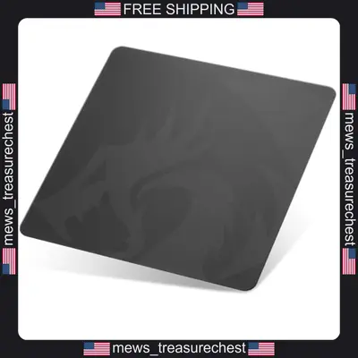 Redragon PG1M Glas Mauspad 11,8 x 11,8 Zoll harte Oberfläche rutschfeste Basis