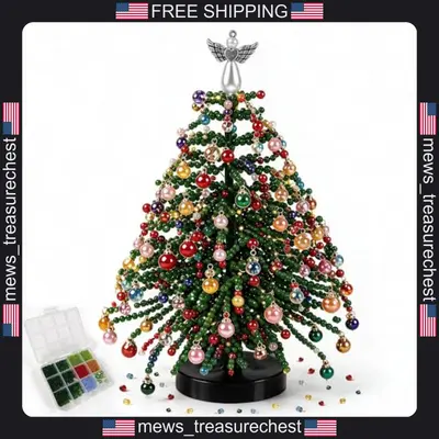 Perlen Weihnachtsbaum Kit Miniatur Zum Selbermachen Urlaub Dekor