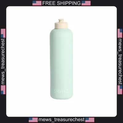 Sport Trinkflasche 24oz BPA frei drückbar auslaufsicher für Fitnessstudio &