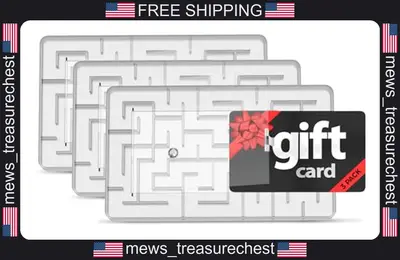 Geschenkkartenhalter Labyrinth Puzzle Box für Kinder Jugendliche Erwachsene