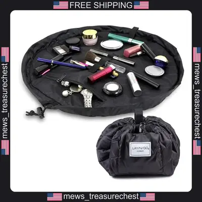 Lay-n-Go Cosmo Kosmetiktasche Tragbarer Organizer mit Reißverschlusstasche &