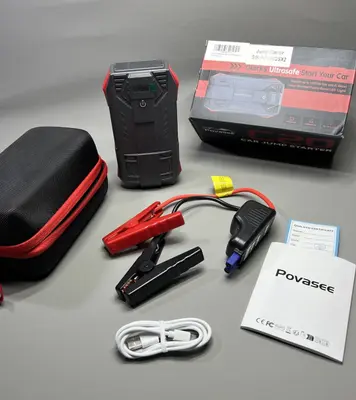 Auto Starthilfe 4000A Pack Booster 12V Batterieladegerät Notfall LED Powerbank
