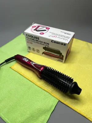 Cooliss ionische Haarbürste Lockenstab Turmalin verwicklungsfrei