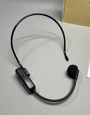 Drahtloses Mikrofon Headset UHF-Kopf Mikrofon Lautsprechersystem für Unterricht