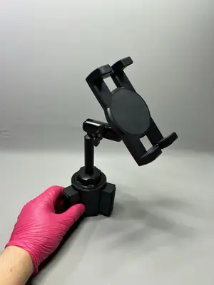 Auto Getränkehalter Tablet Handy Ständer Metallhalterung 25cm lang flexibler
