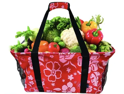 Extra große Canvas Tasche elegant stabil und geräumig Alltag 40L Handtasche