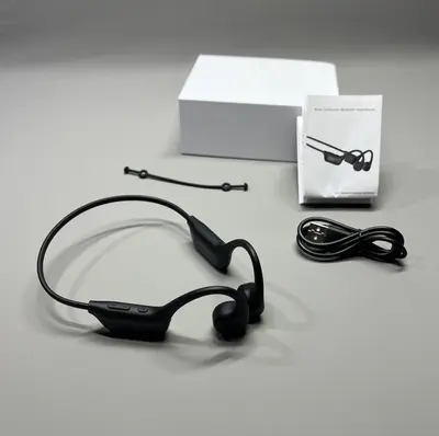 Sport Knochenleitung Kopfhörer Bluetooth V6.0 Laufen Fitnessstudio laut Headset