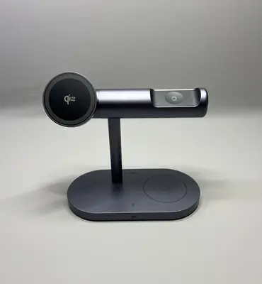 Qi2 Zertifiziert Kabellos Schnell Ladegerät Ständer für iPhone AirPods Ständer
