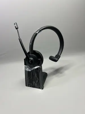 Kabellose Kopfhörer Bluetooth Headset Komfort 26 Std. Sprechzeit Skype PC Büro